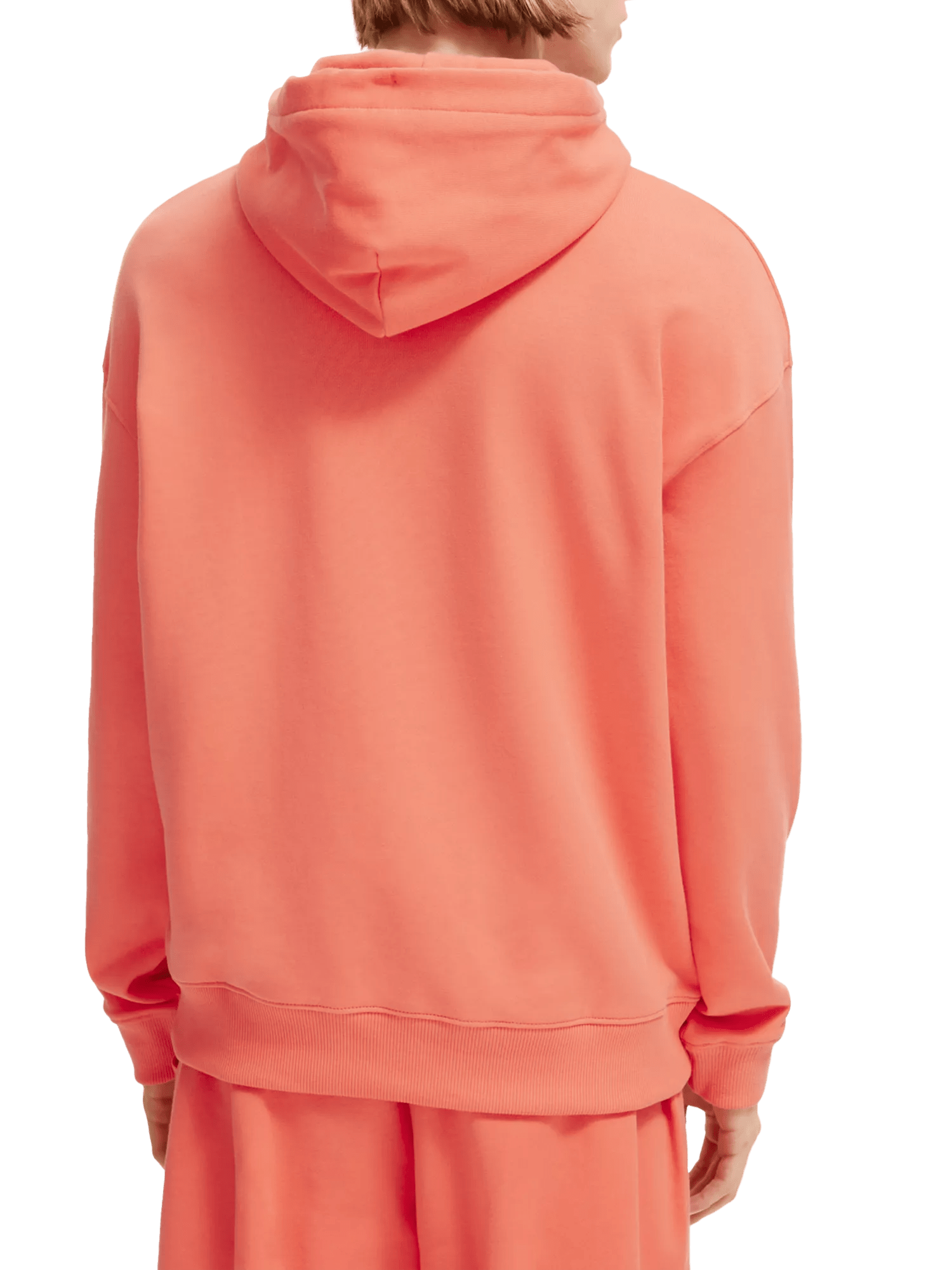 Scotch & Soda Unisex hoodie in Organic cotton NHD-BCK
