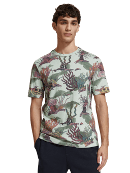 Scotch & Soda All-over printed T-shirt MDL-CRP