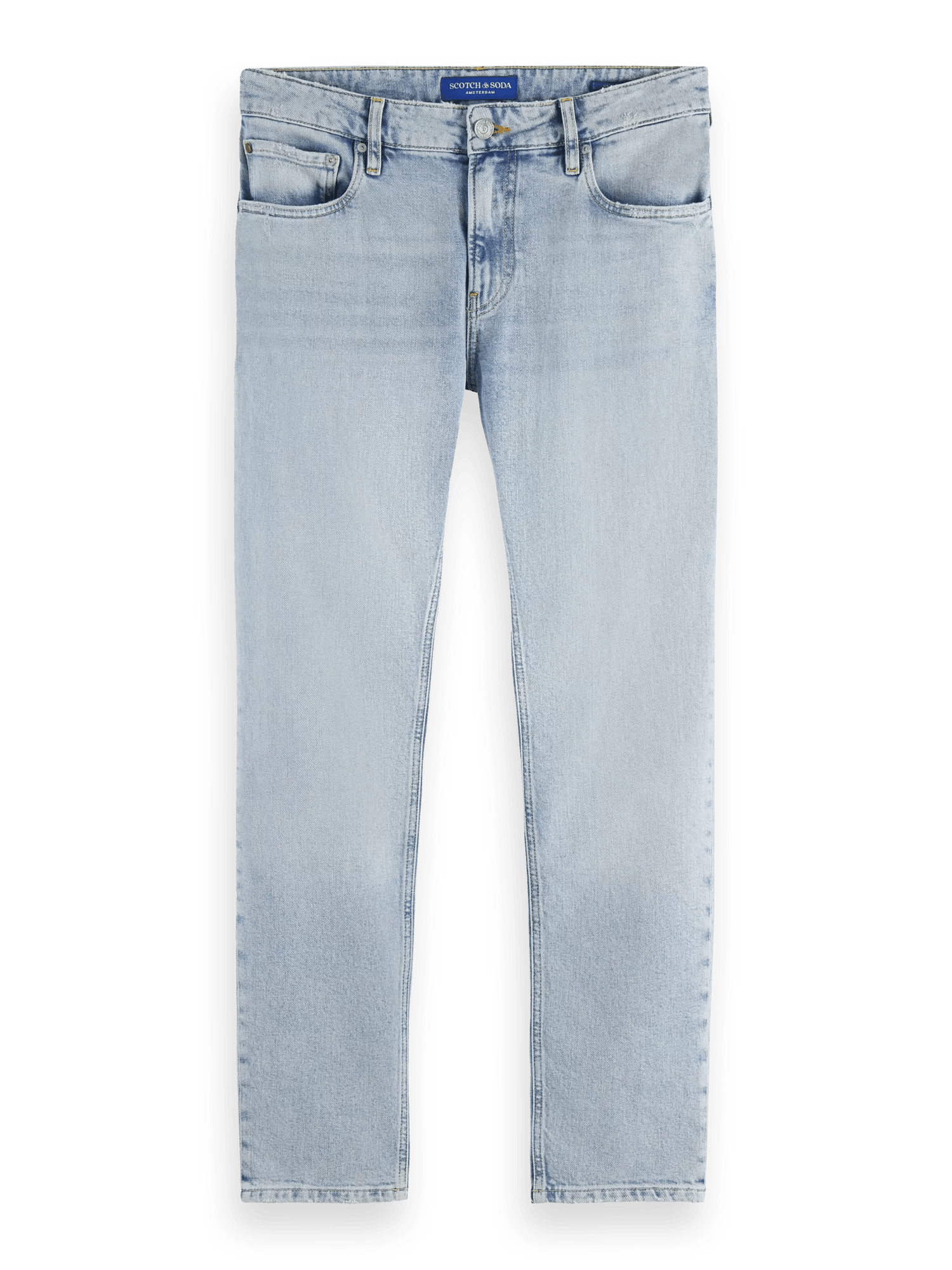 Scotch & Soda The Skim Super Slim Fit Jeans – Blue Splash FNT