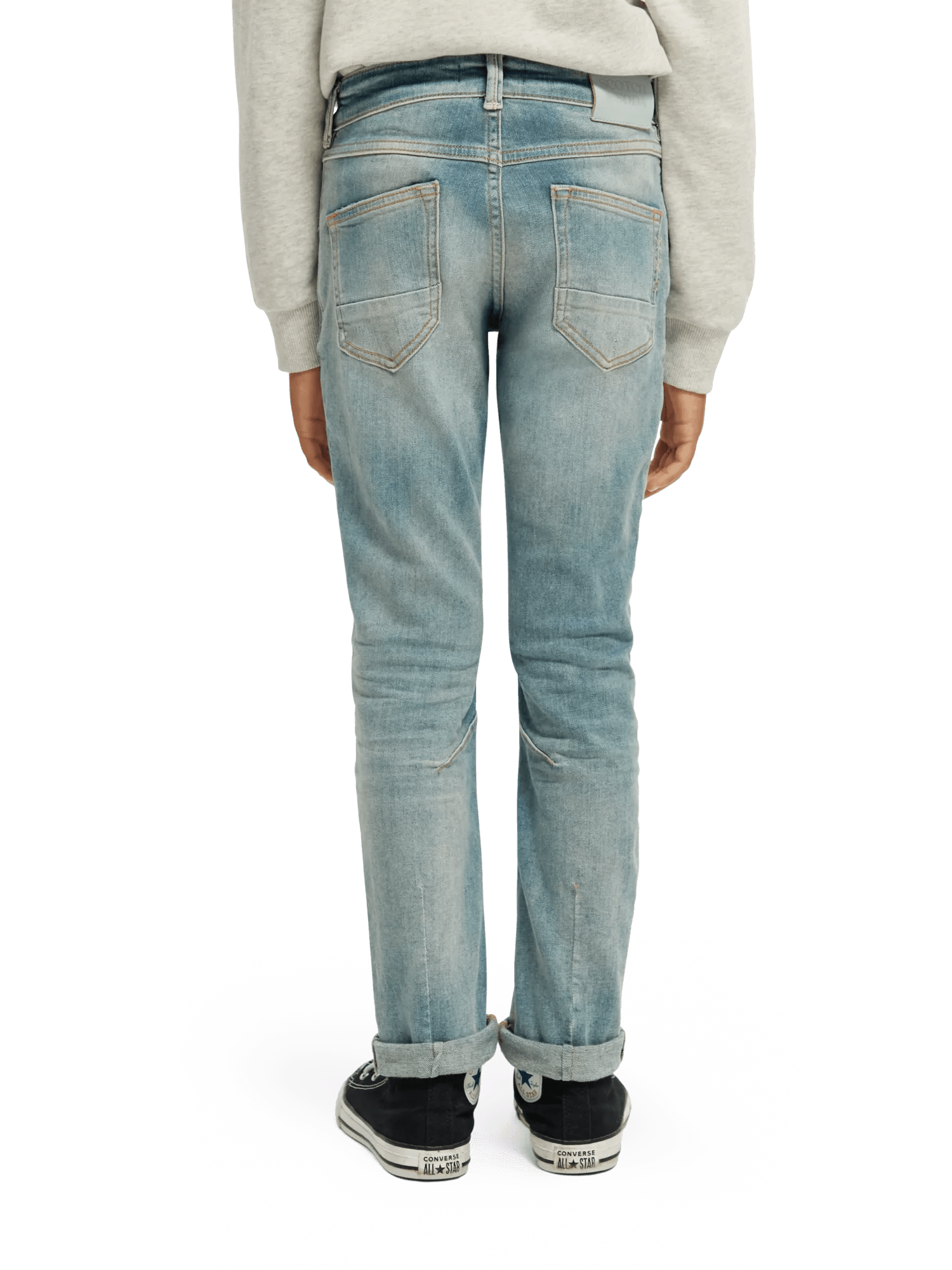 Scotch & Soda The Singel slim tapered jeans —  Cut the grass NHD-BCK