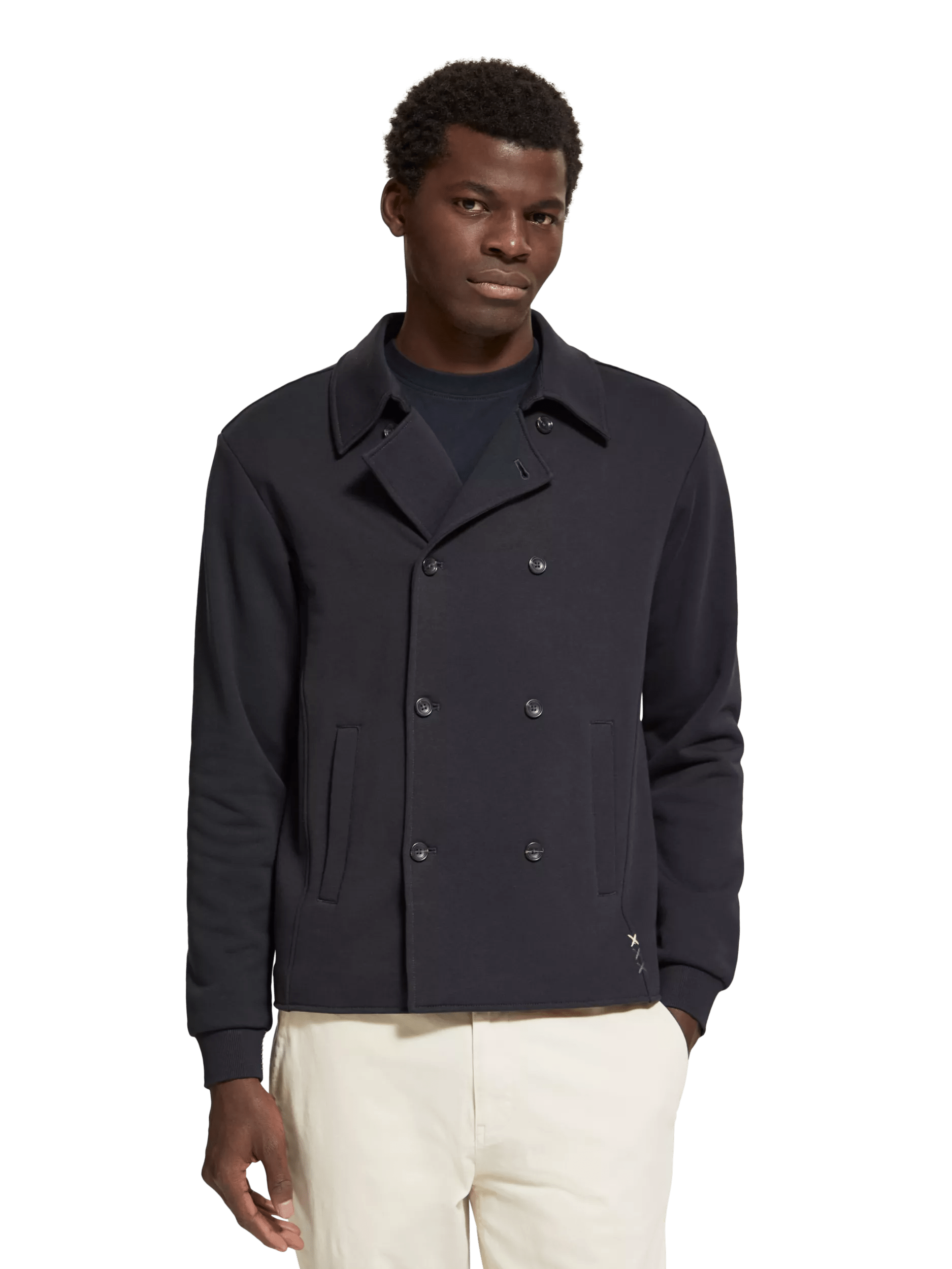 Scotch & Soda Double-breasted button up jacket MDL-CRP