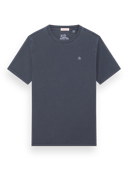 Scotch & Soda Garment-dyed logo T-Shirt FNT