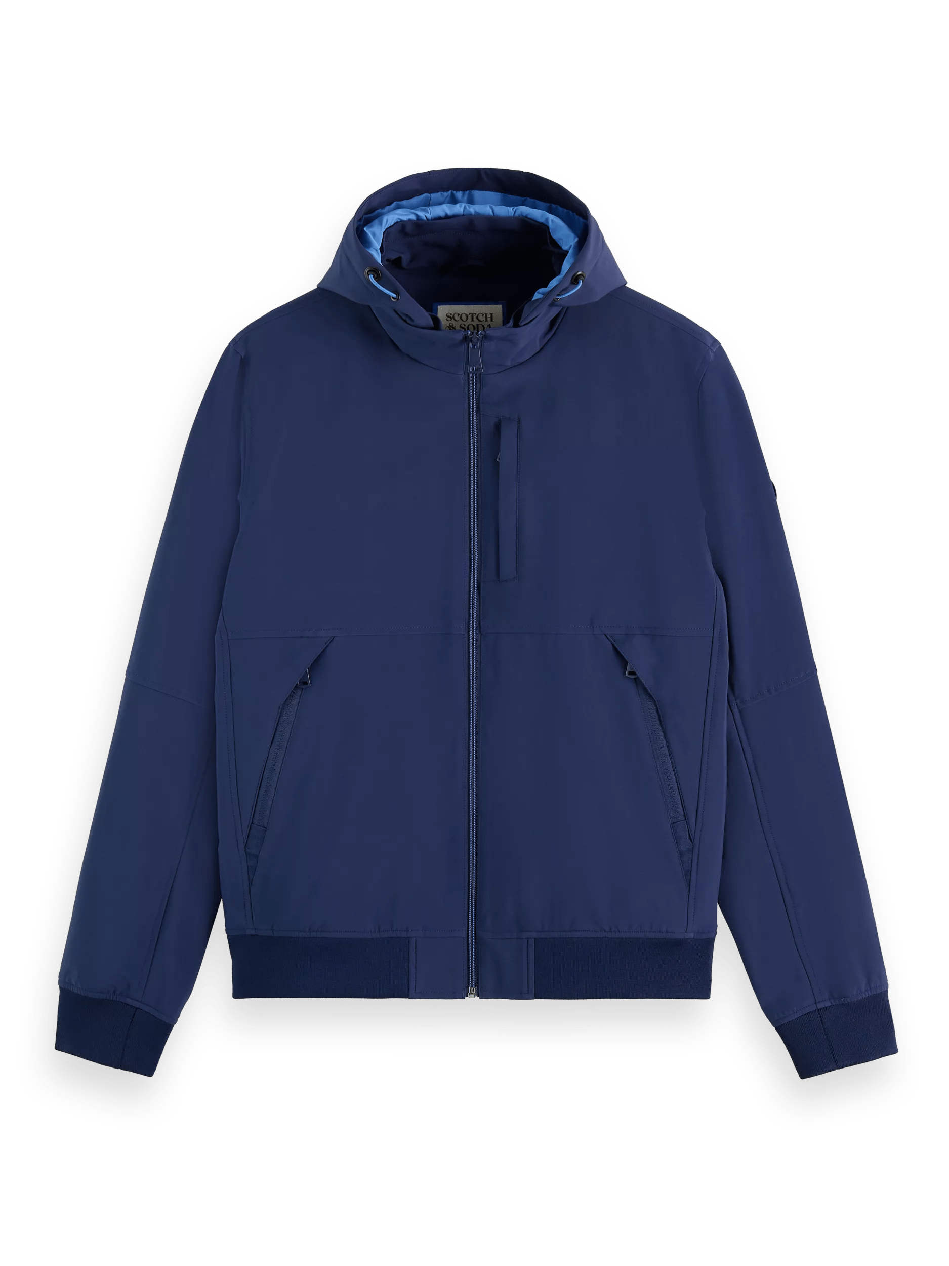 Scotch & Soda Hooded water-repellent jacket FNT