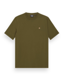 Scotch & Soda T-Shirt mit Rundhalsausschnitt in normaler Passform FNT