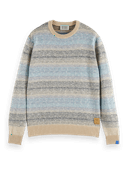 Scotch & Soda Gradient stripe crewneck sweater MDL-CRP