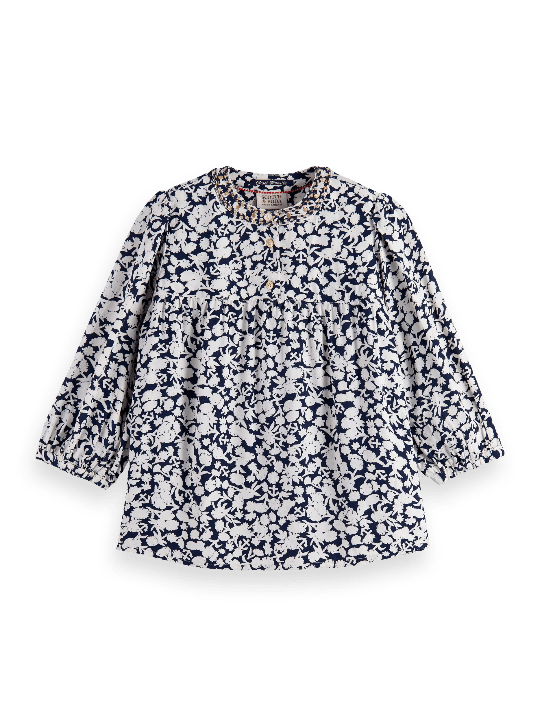 Scotch & Soda Floral print blouse FNT