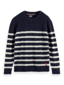Scotch & Soda Cable knit wool-blended sweater NHD-CRP