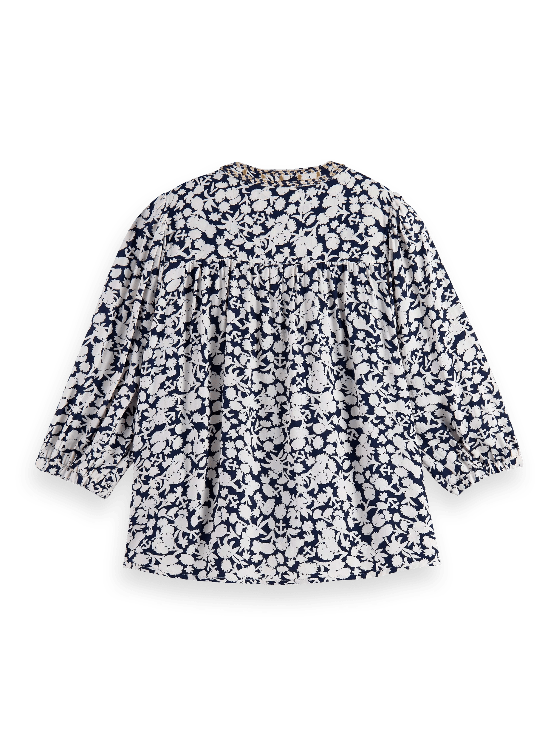 Scotch & Soda Floral print blouse BCK