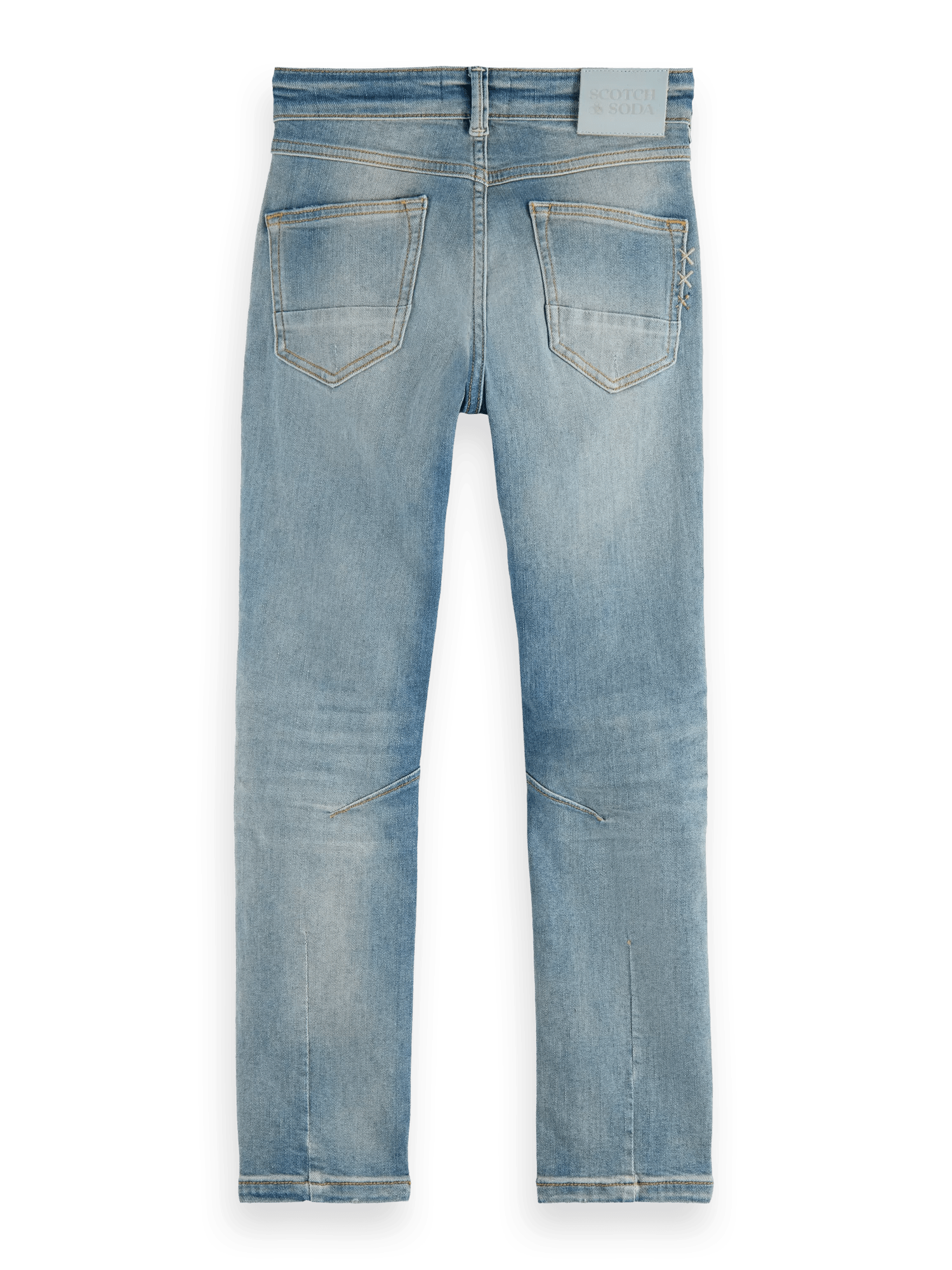 Scotch & Soda The Singel slim tapered jeans —  Cut the grass BCK