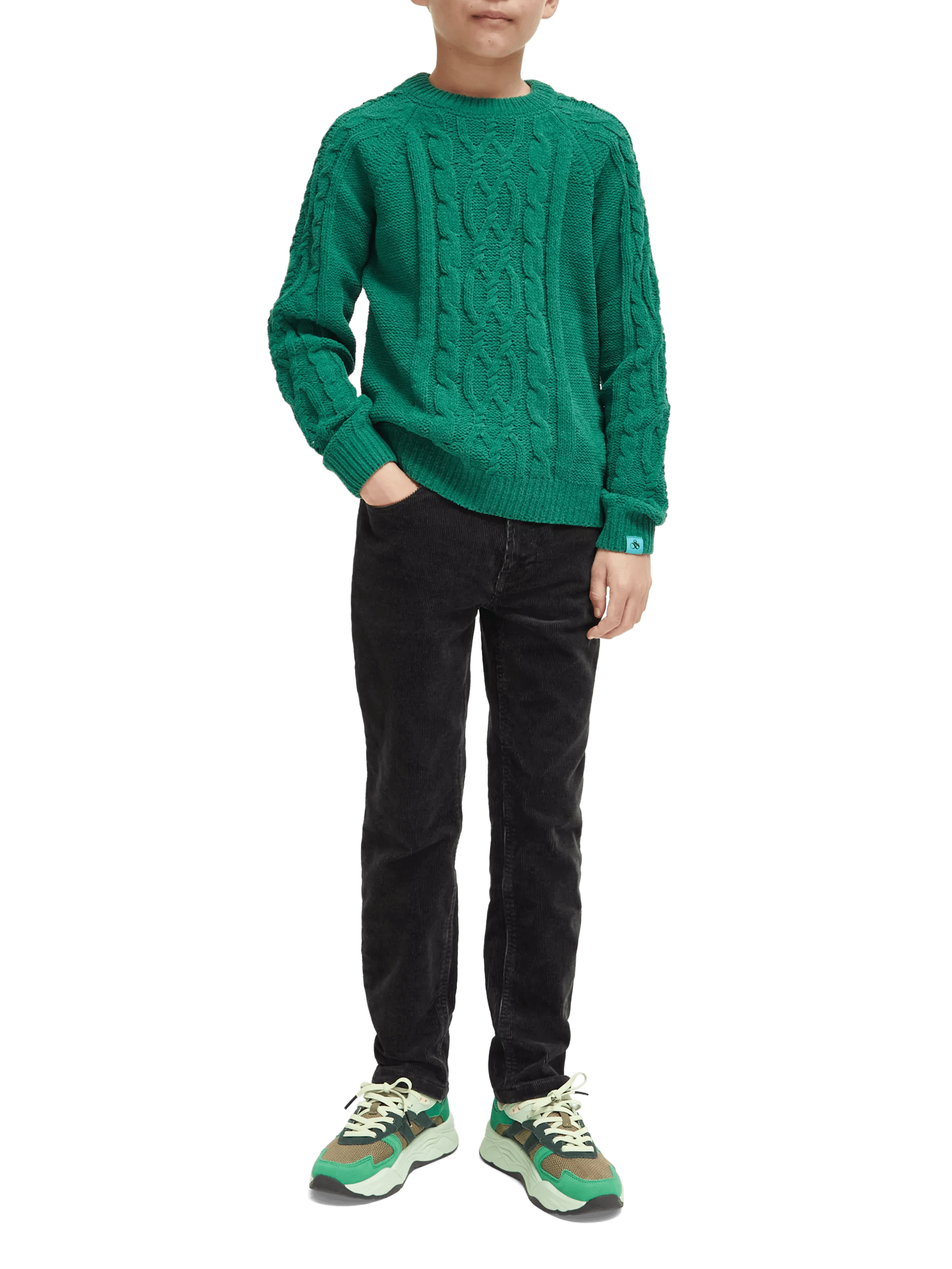 Scotch & Soda Dean loose tapered jeans in corduroy colours NHD-FNT