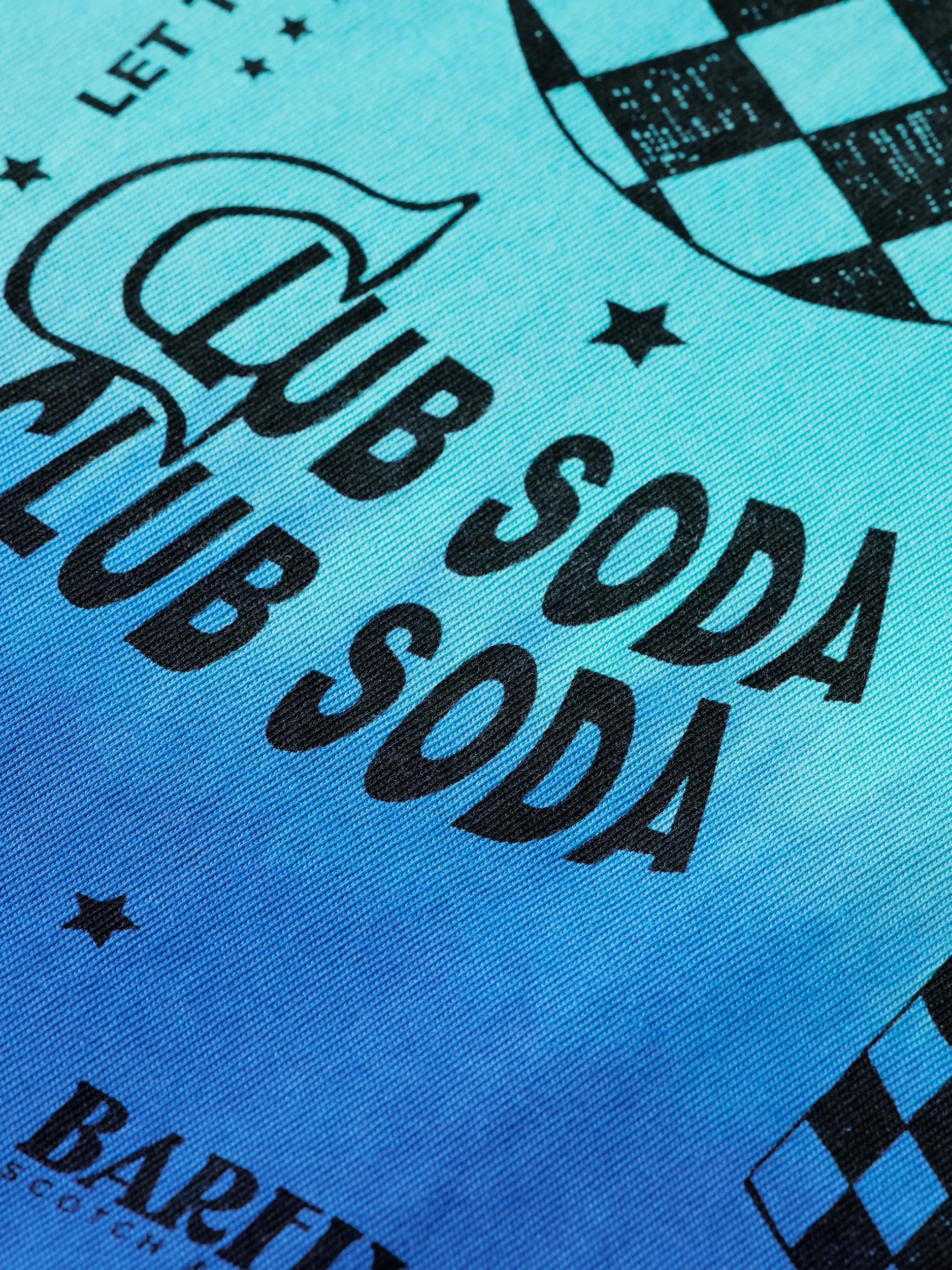 Scotch & Soda T-shirt coupe décontractée à motif artistique DTL6