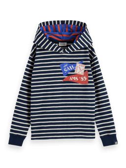 Scotch & Soda Long-sleeved T-shirt with hoodie FNT