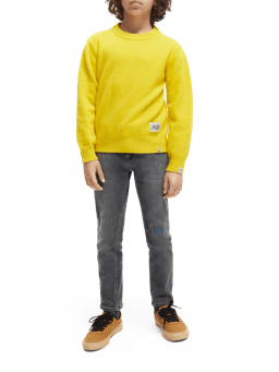 Scotch & Soda Wool-blended crewneck sweater NHD-FNT