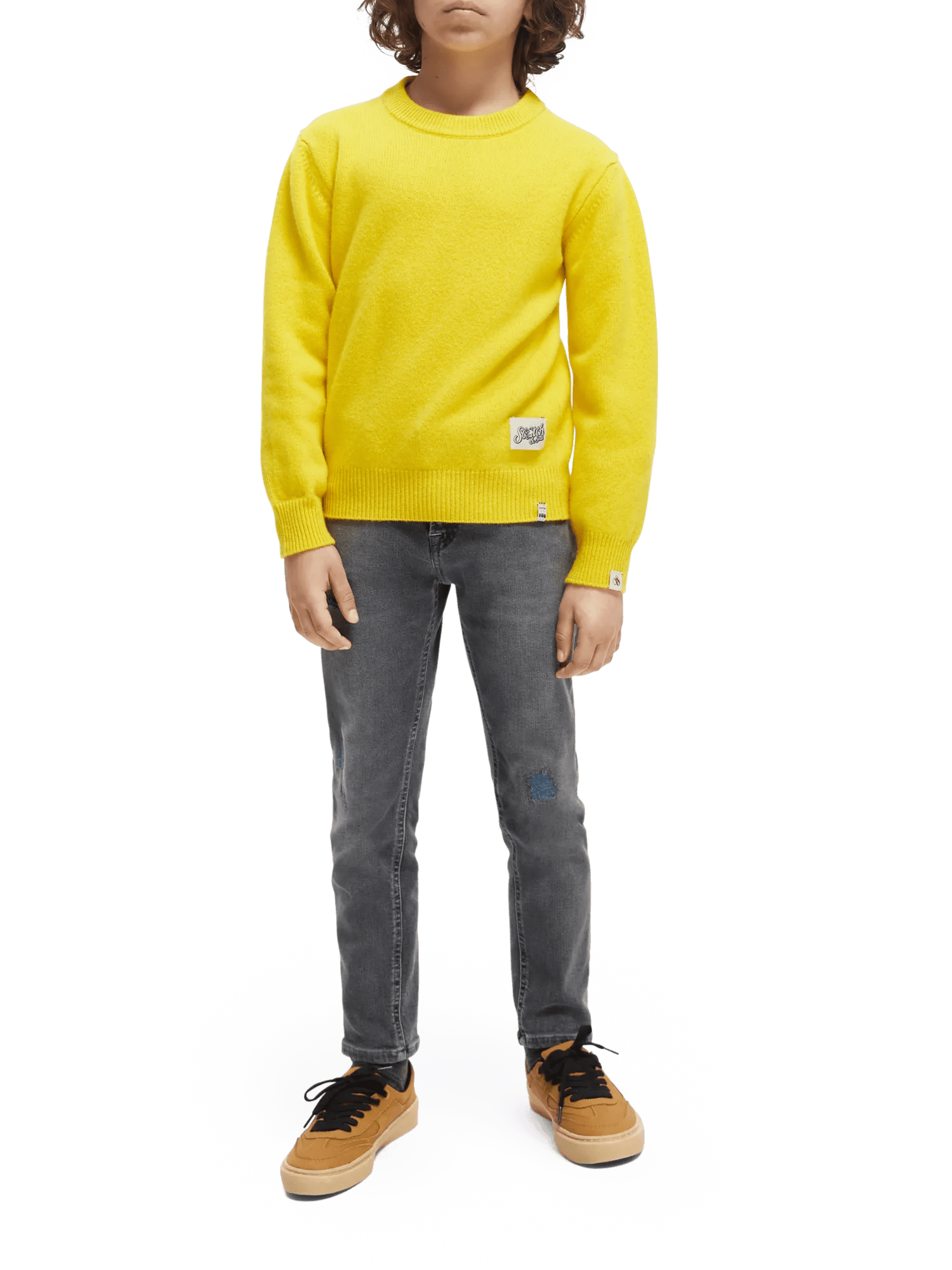 Scotch & Soda Wool-blended crewneck sweater NHD-FNT