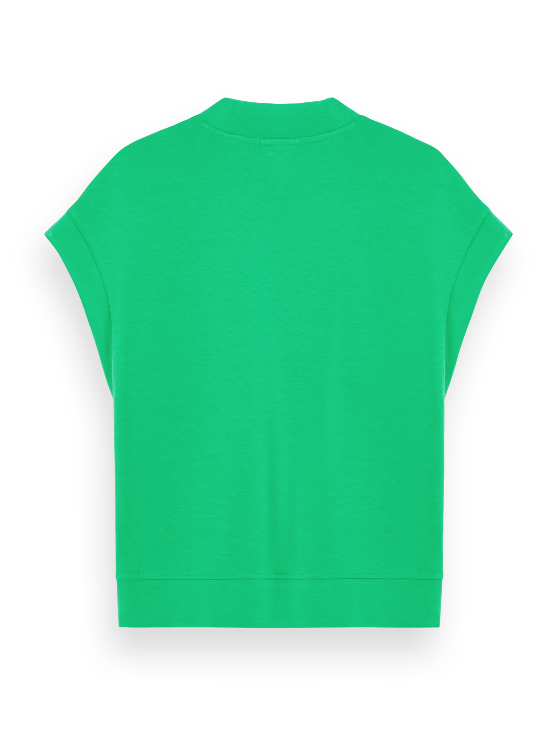 Scotch & Soda V-neck sleeveless modal sweatshirt BCK
