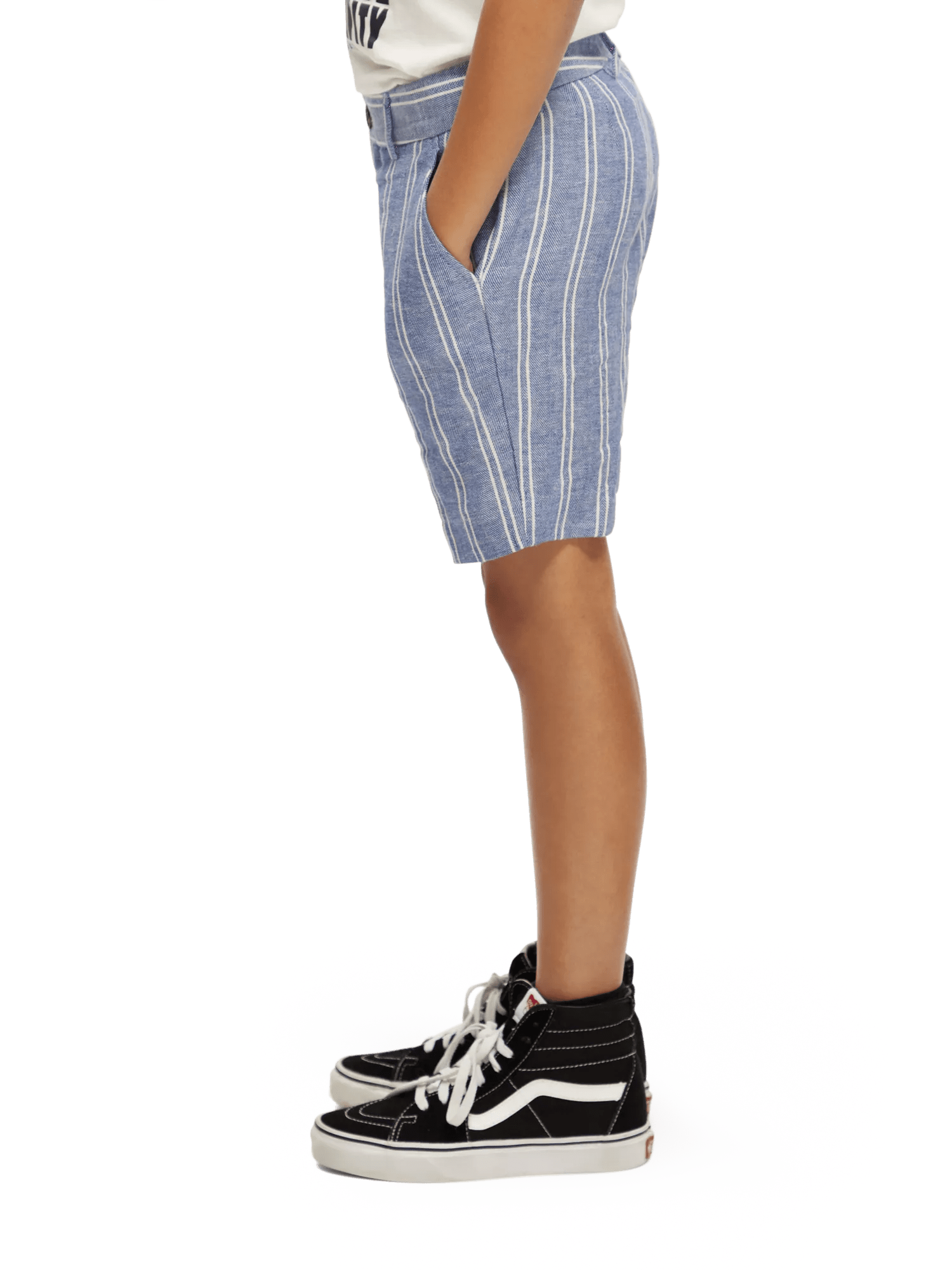 Scotch & Soda Striped Linen dressed shorts NHD-SDE