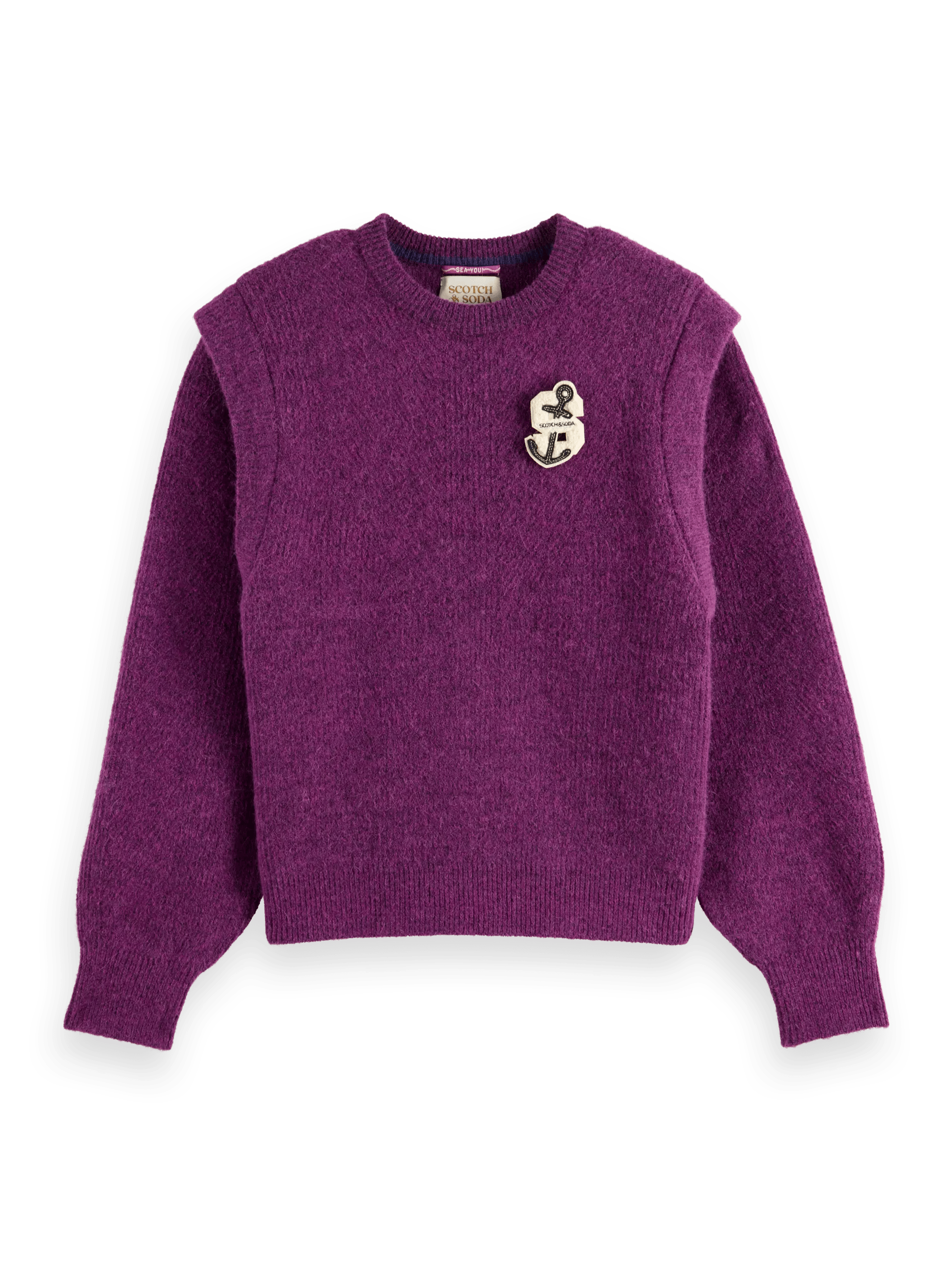Scotch & Soda Wool-blended pullover sweater FNT