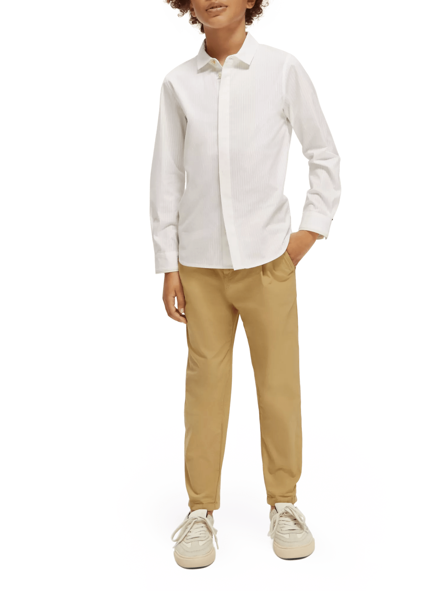 Scotch & Soda Slim fit overhemd van biologisch katoen NHD-FNT