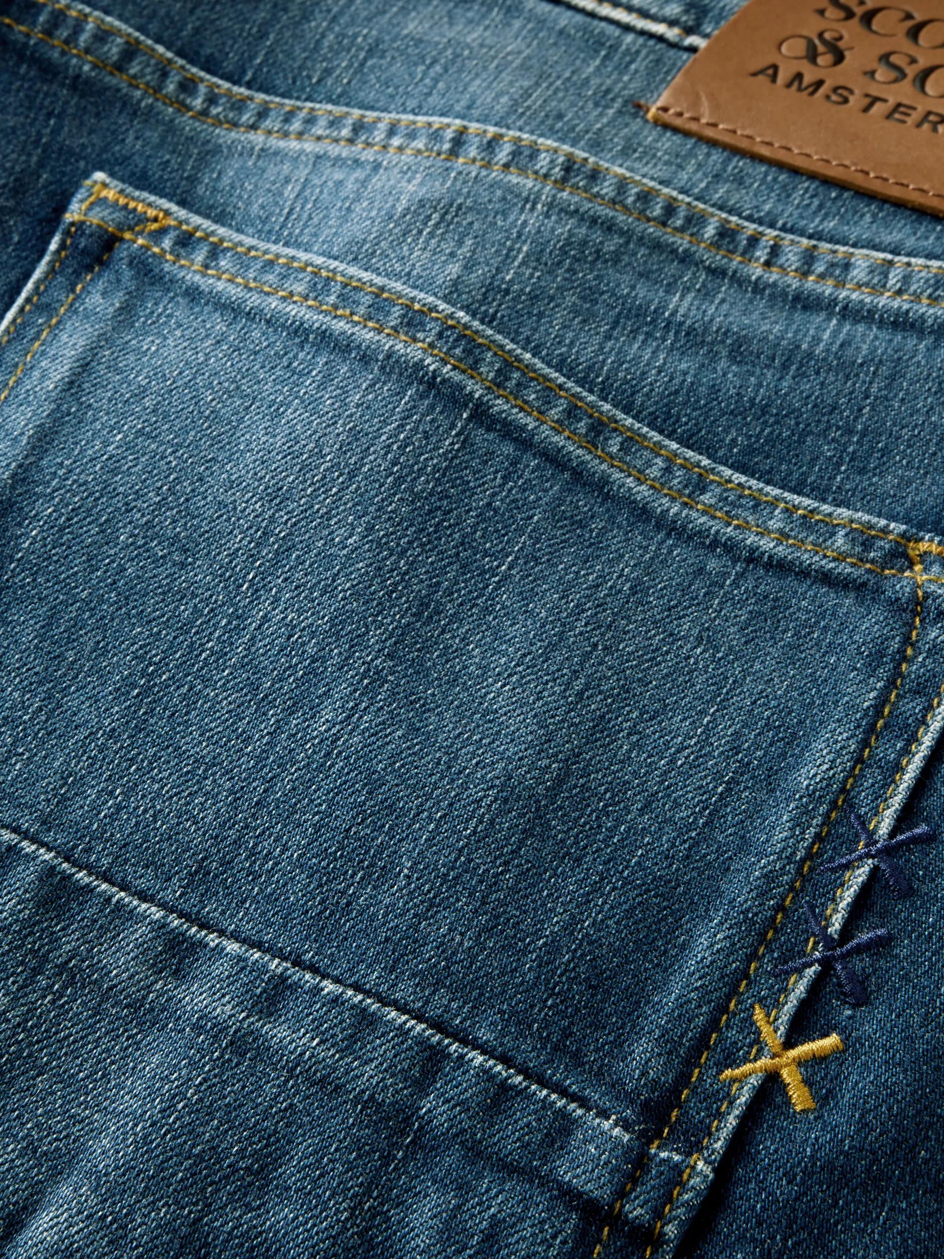 Scotch & Soda The Skim skinny jeans van biologisch katoen - Classic blue DTL6