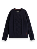 Scotch & Soda Cable-knitted sweater MDL-CRP