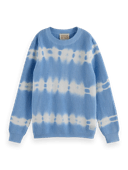 Scotch & Soda Tie-Dye rib knit organic cotton sweater NHD-CRP