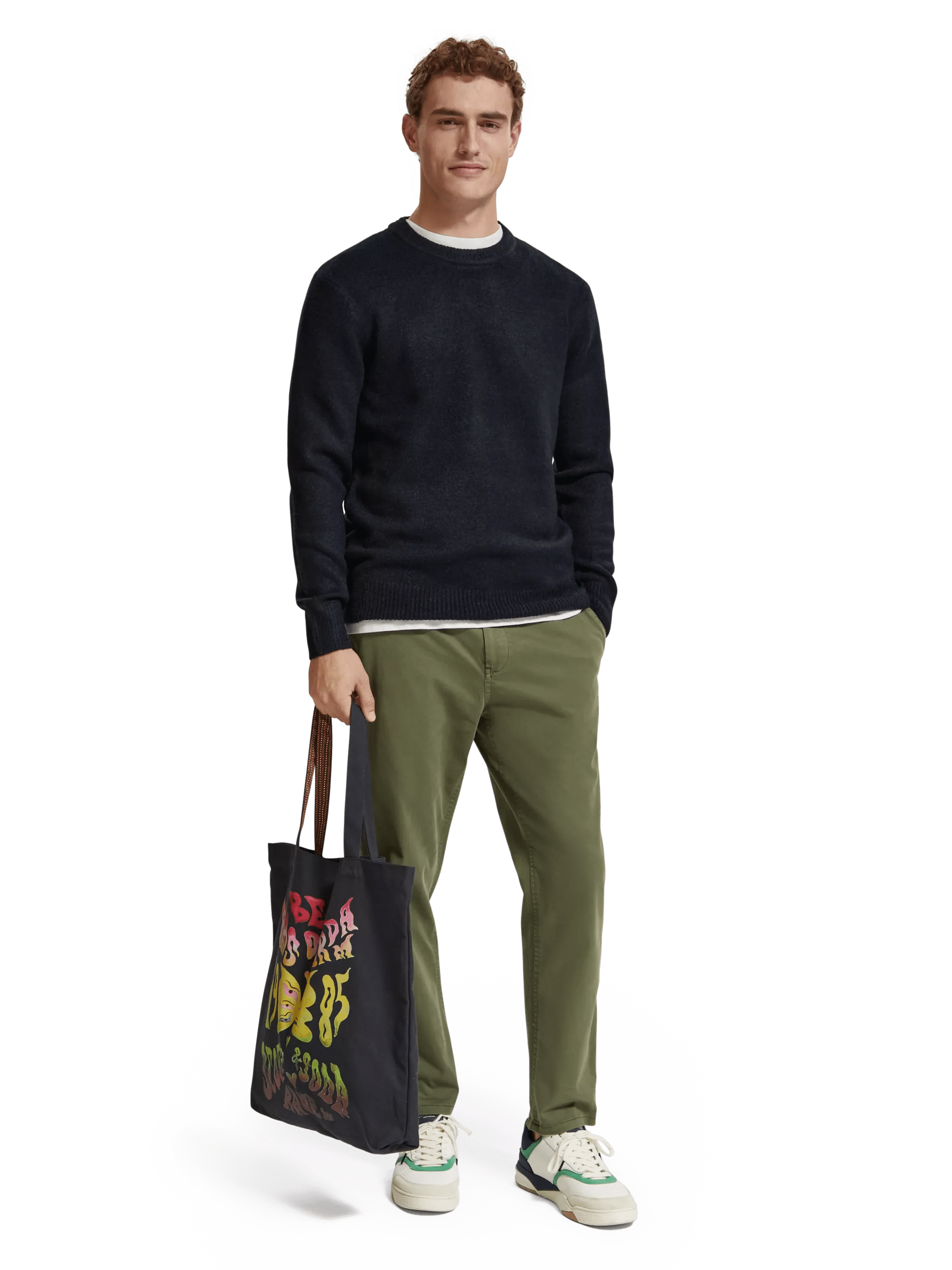 Scotch & Soda Pullover-sweater met normale pasvorm MDL-FNT