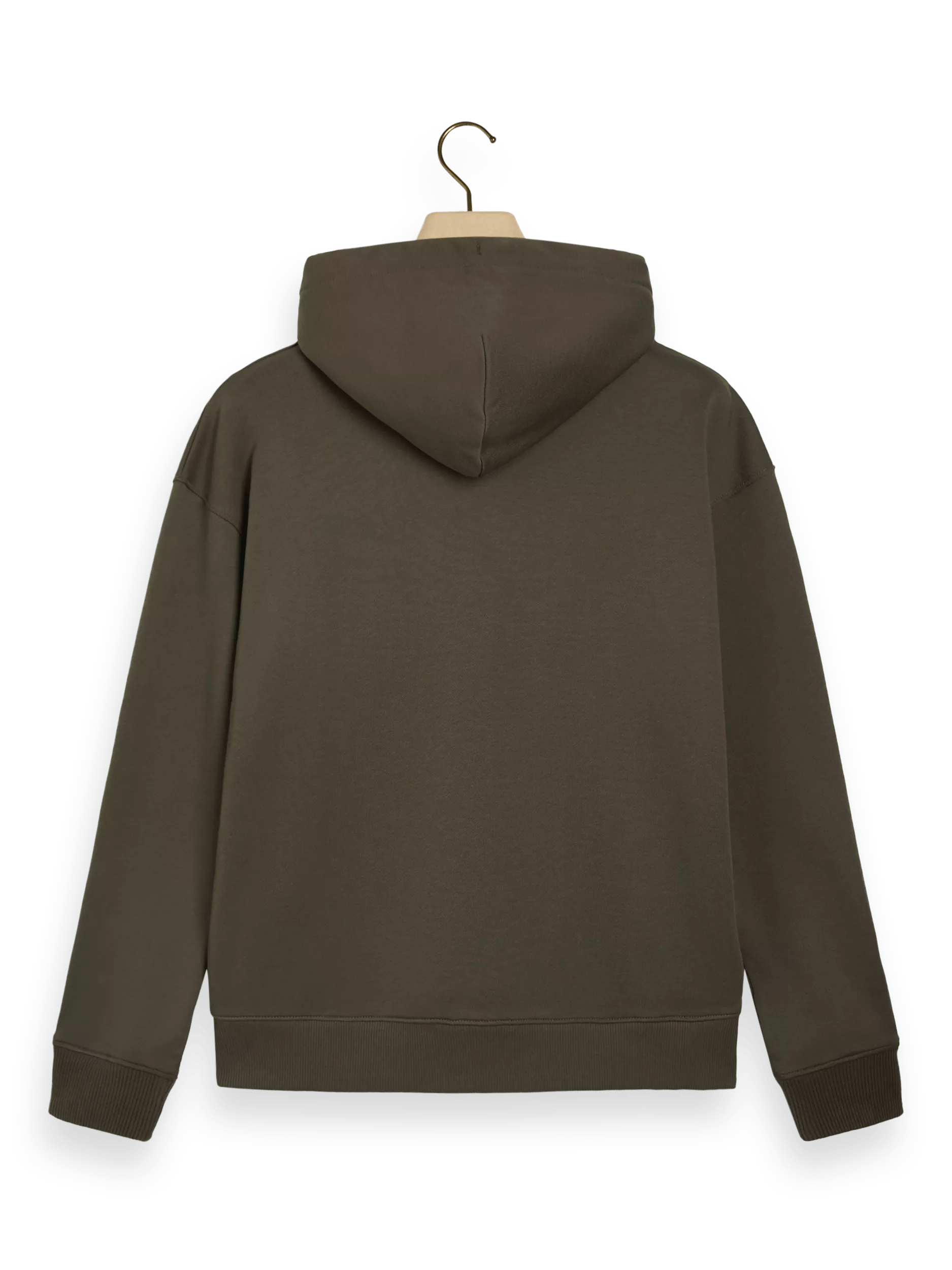 Scotch & Soda Unisex zip-through hoodie BCK