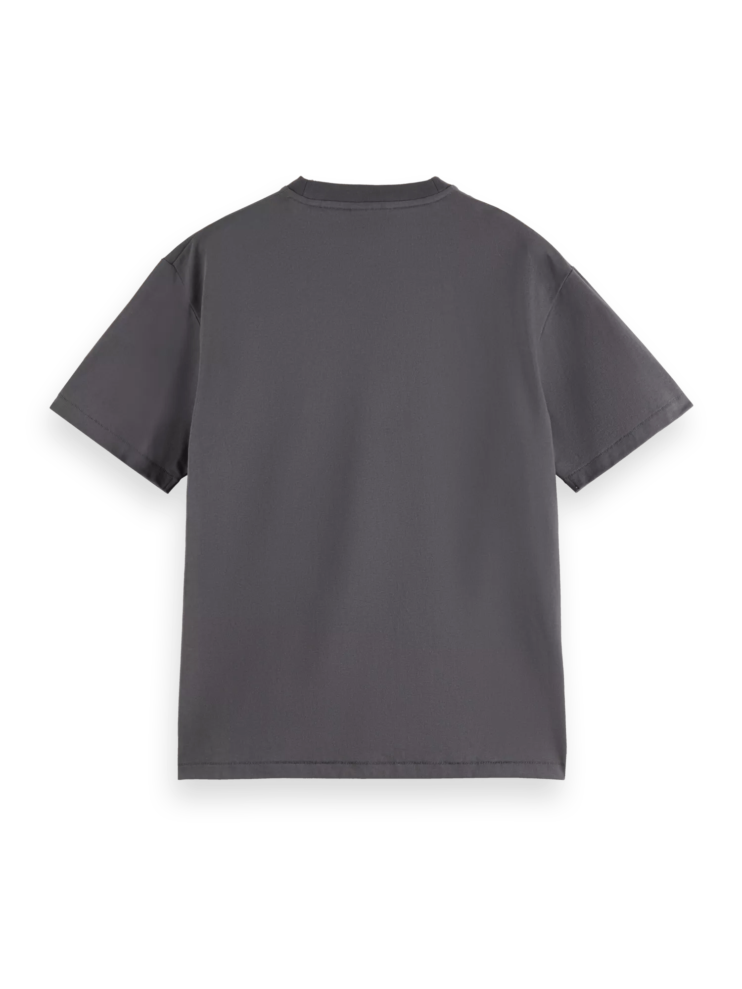 Scotch & Soda Relaxed-fit woven appliqué T-Shirt BCK