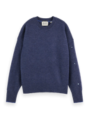 Scotch & Soda Fuzzy crewneck sweater MDL-CRP