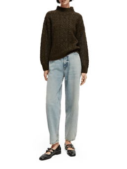 Scotch & Soda Wool-blended knitted turtleneck sweater NHD-FNT