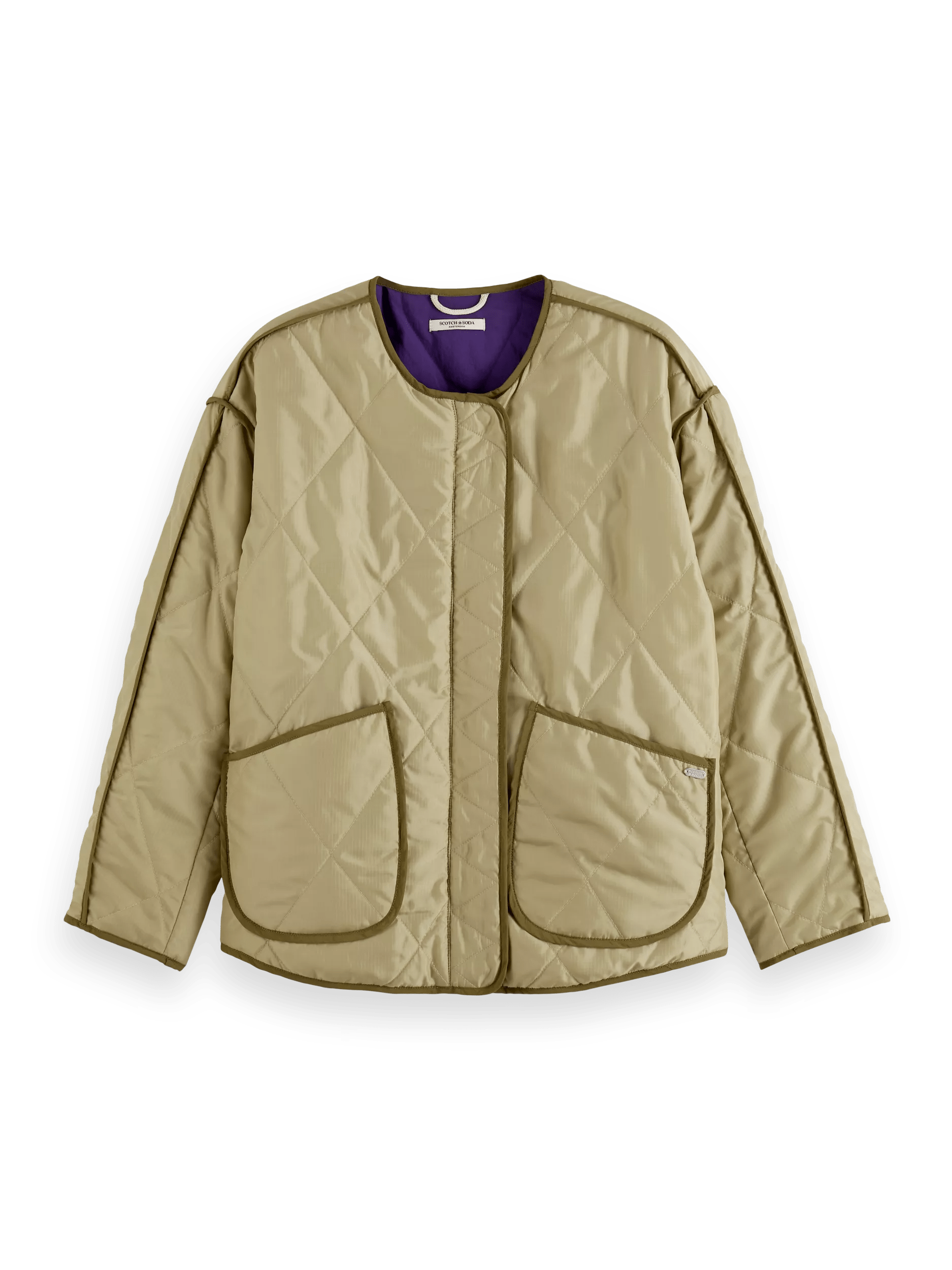 Scotch & Soda Reversible quilted jacket FNT