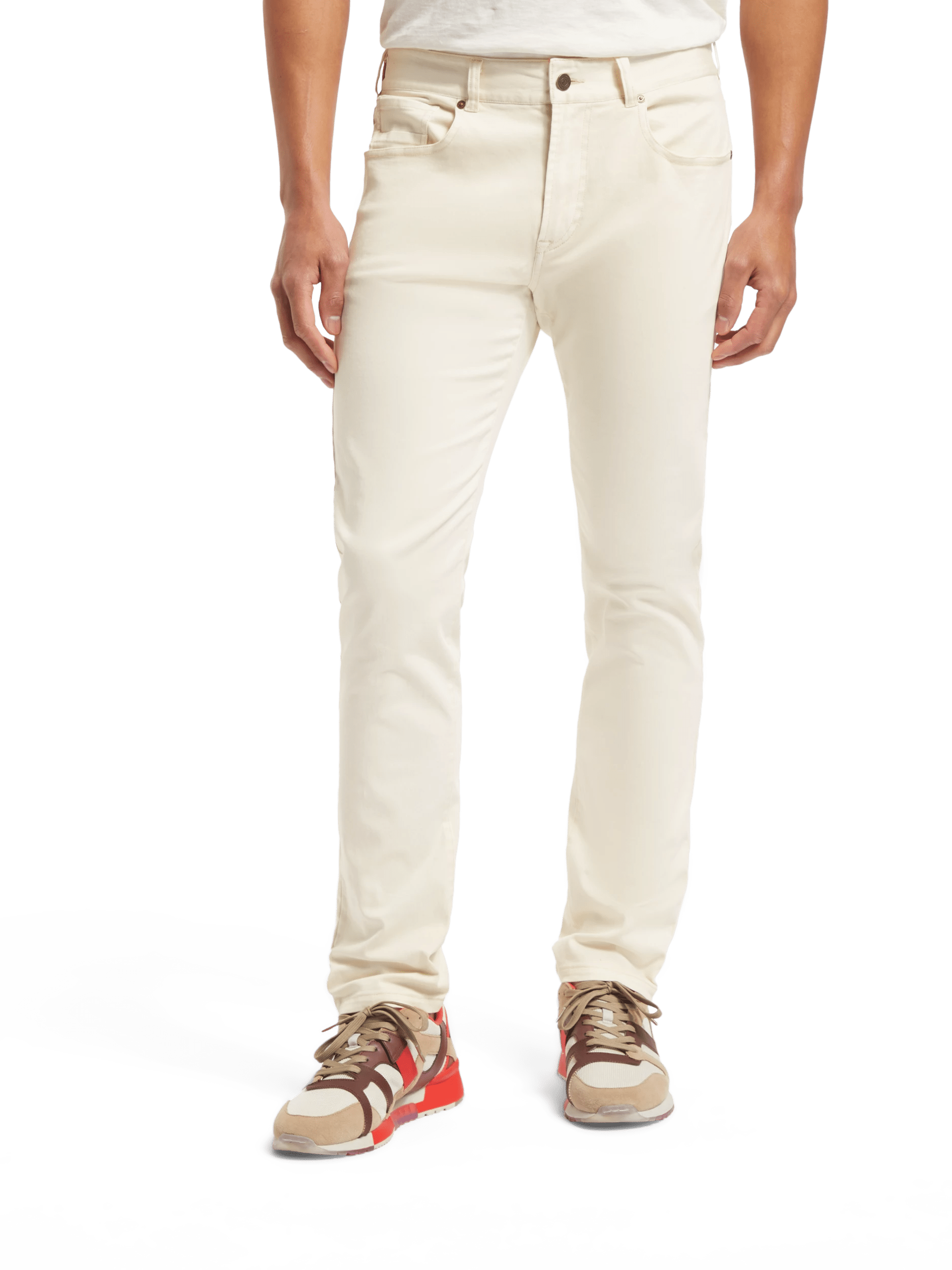 Scotch & Soda Ralston - Regular Slim fit garment-dyed 5-pocket pants MDL-CRP