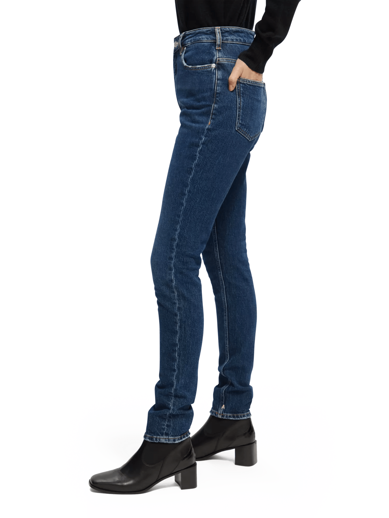 Scotch & Soda De Line high-rise skinny fit jeans NHD-SDE