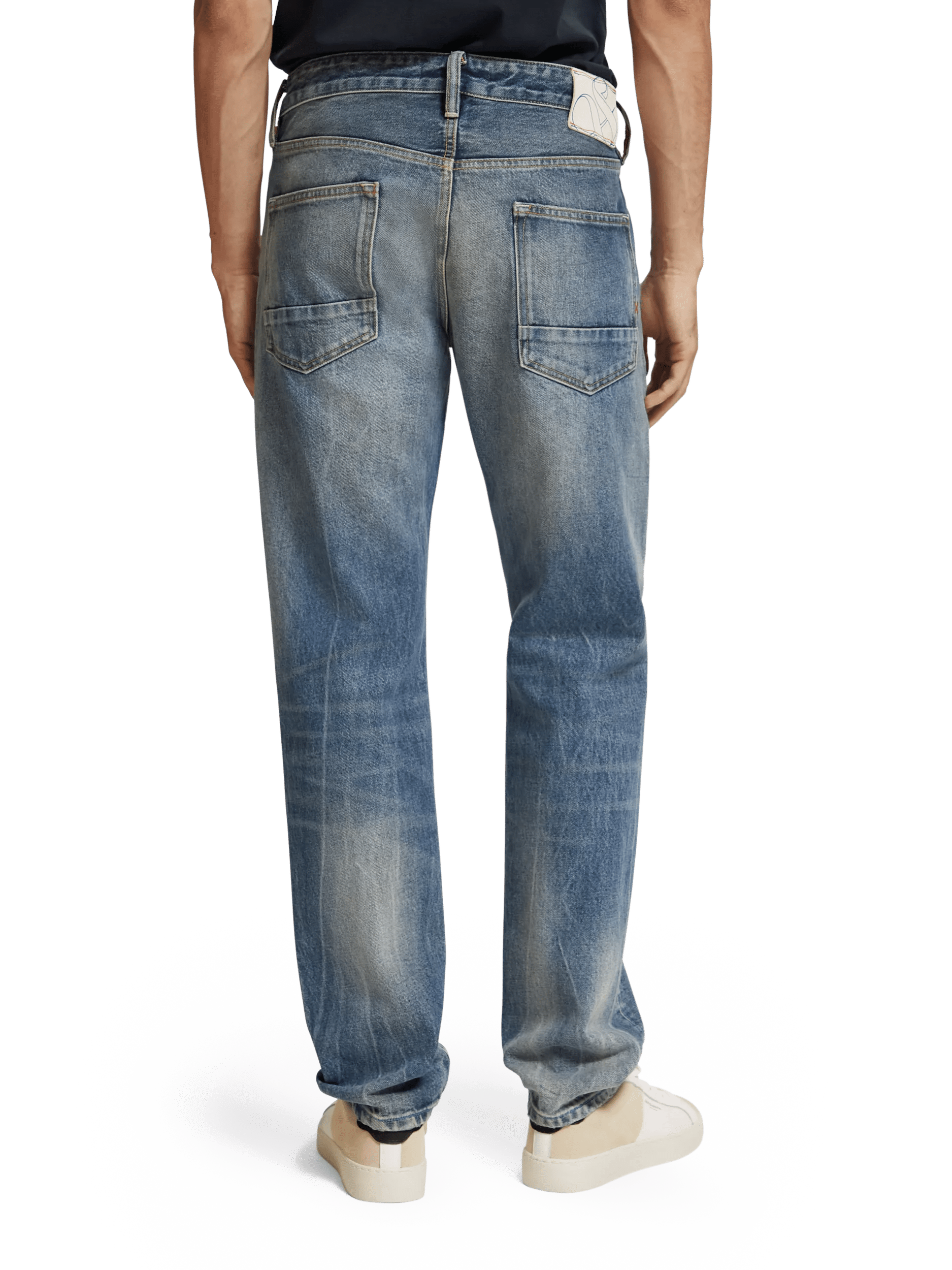 Scotch & Soda Die reguläre Slim-Fit-Jeans Ralston FIT-BCK