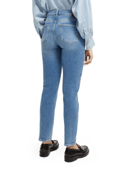 Scotch & Soda High Five high-rise slim fit jeans NHD-BCK