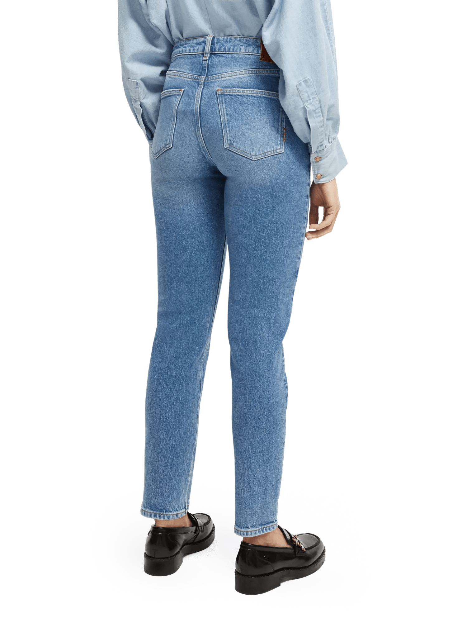 High Five high-rise slim fit jeans