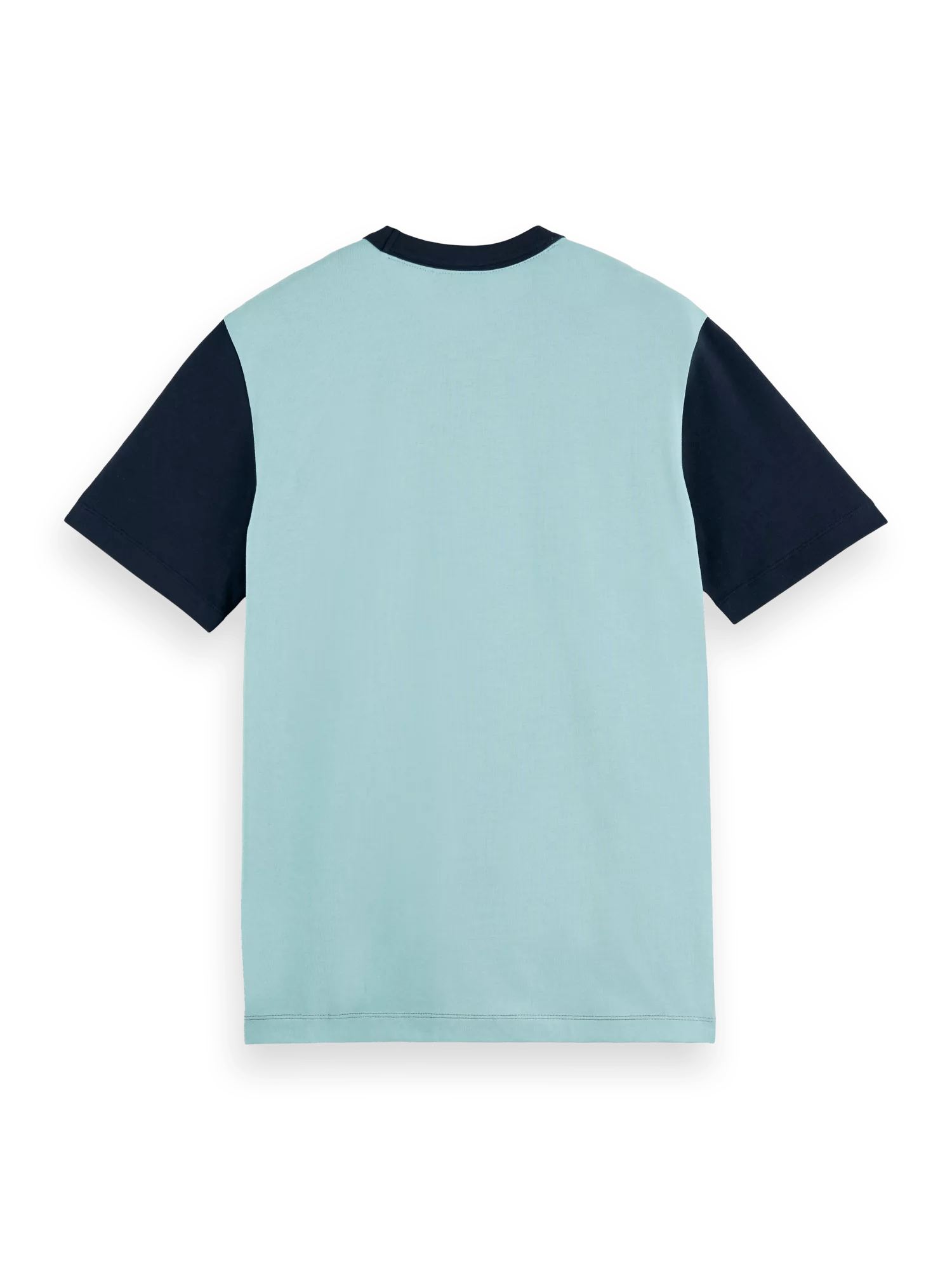 Scotch & Soda T-shirt color-block unisexe en coton bio BCK