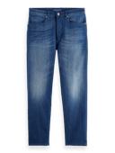 Scotch & Soda De Drop regular tapered-fit jeans Scenic Blauw FIT-CRP