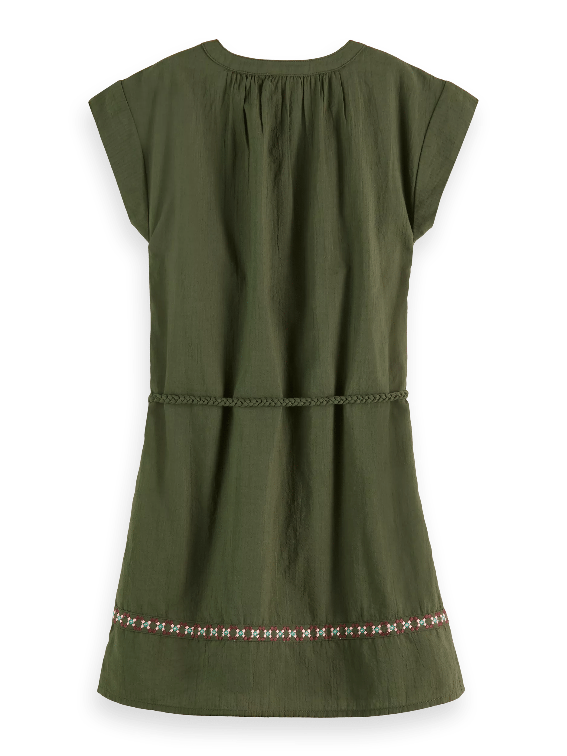 Scotch & Soda Embroidered kaftan dress BCK