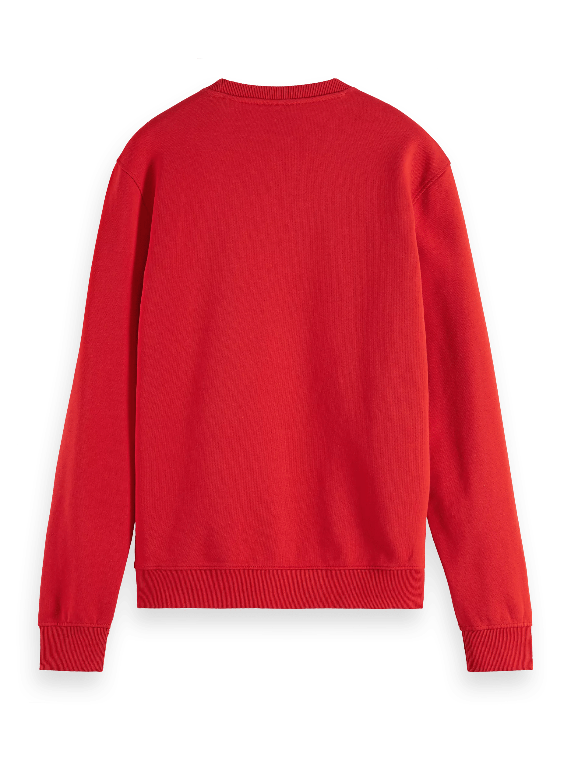 Scotch & Soda Sweatshirt mit normaler Passform und Rundhalsausschnitt BCK