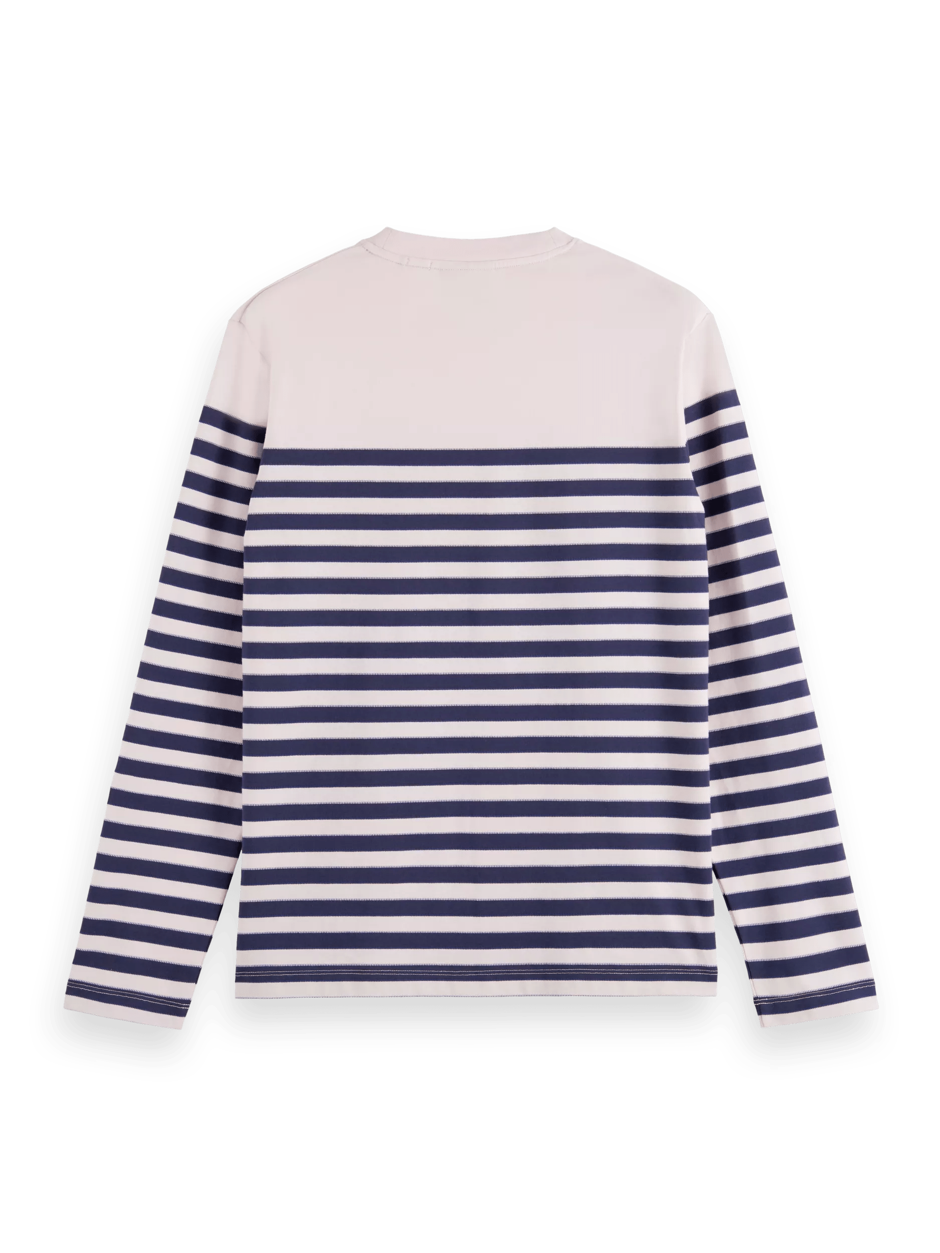 Scotch & Soda Breton stripe long-sleeved T-shirt BCK