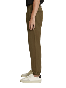 Scotch & Soda Relaxed linen-blended chino jogger FIT-SDE