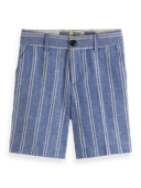 Scotch & Soda Striped Linen dressed shorts NHD-CRP