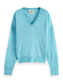 Scotch & Soda Relaxed fit V-neck sweater MDL-CRP