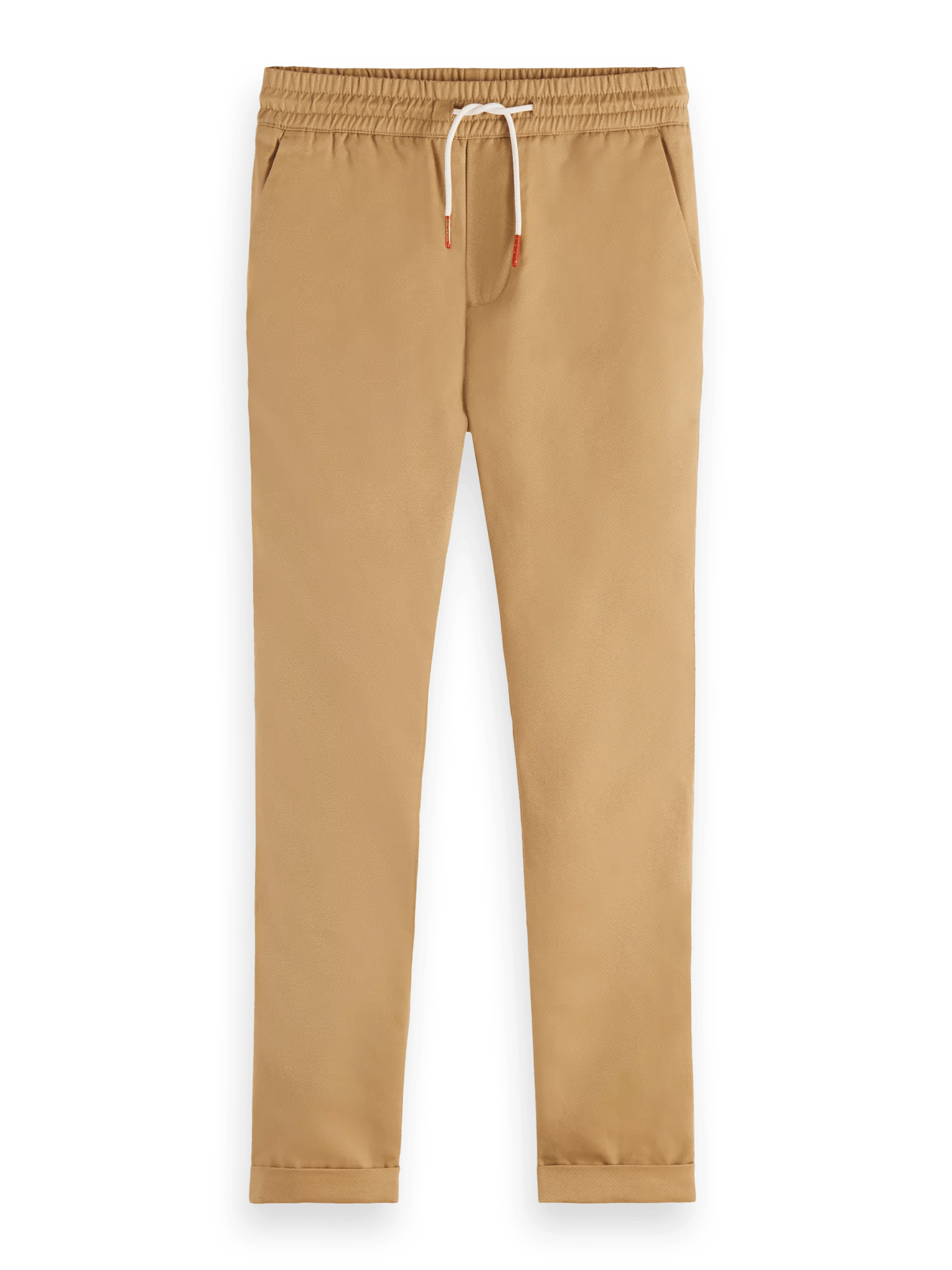 Scotch & Soda Relaxed slim fit organic cotton twill trousers FNT