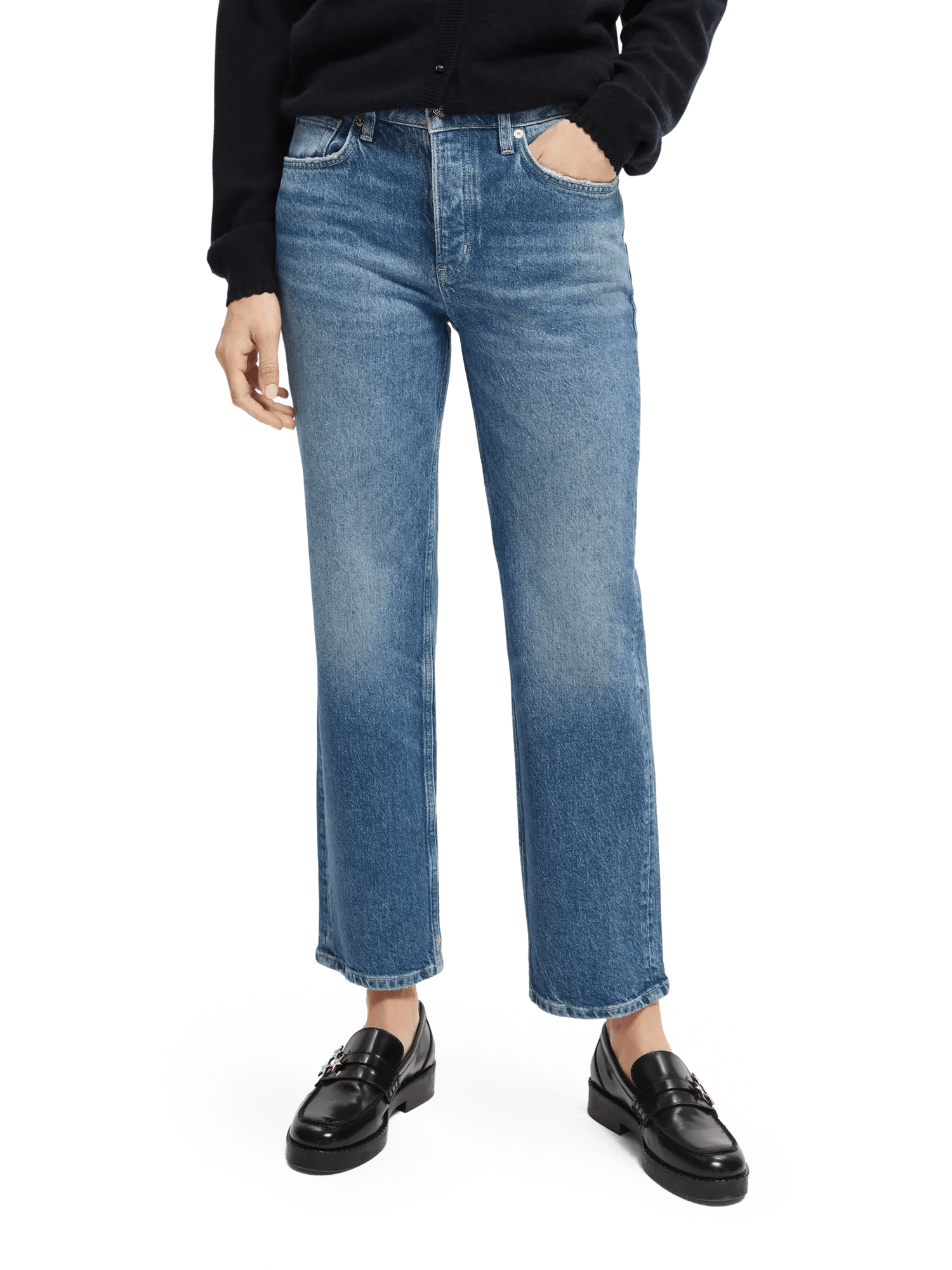 Scotch & Soda The Sky jeans met rechte pijpen MDL-CRP