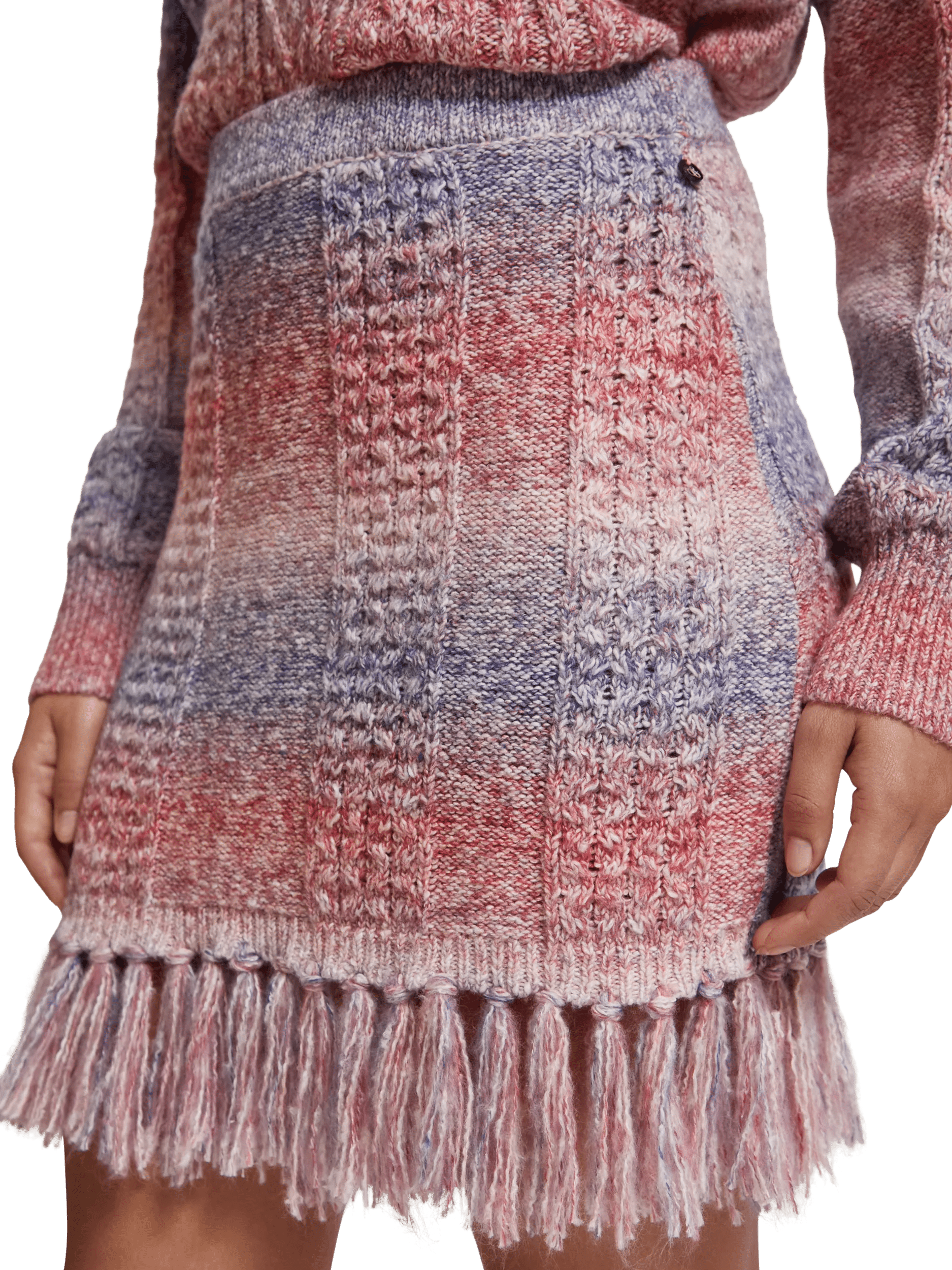 Scotch & Soda Space-dye knitted skirt MDL-DTL1