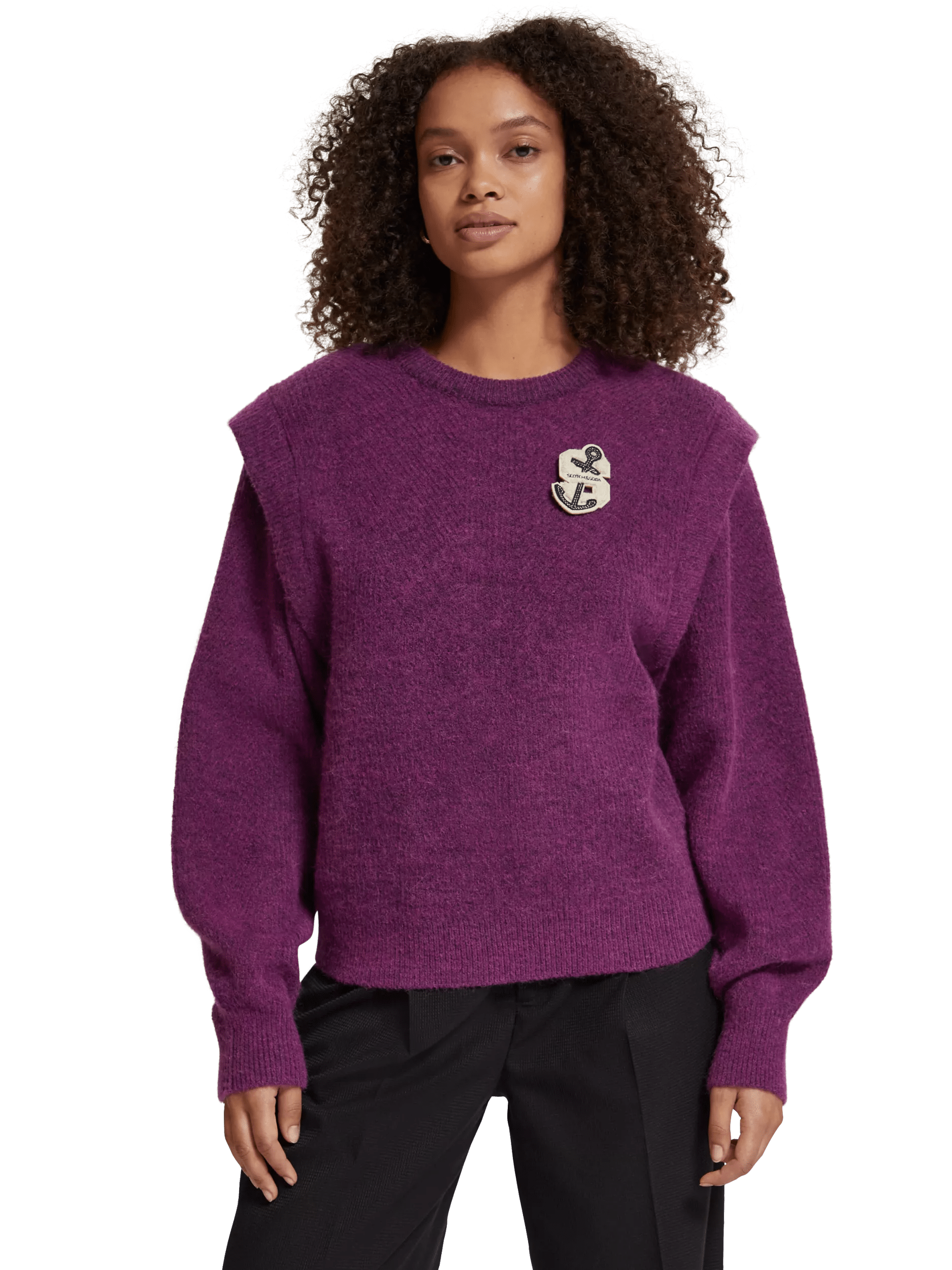 Scotch & Soda Wool-blended pullover sweater MDL-CRP