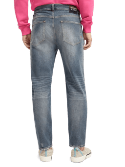 Scotch & Soda The Drop regular tapered-fit jeans MDL-BCK