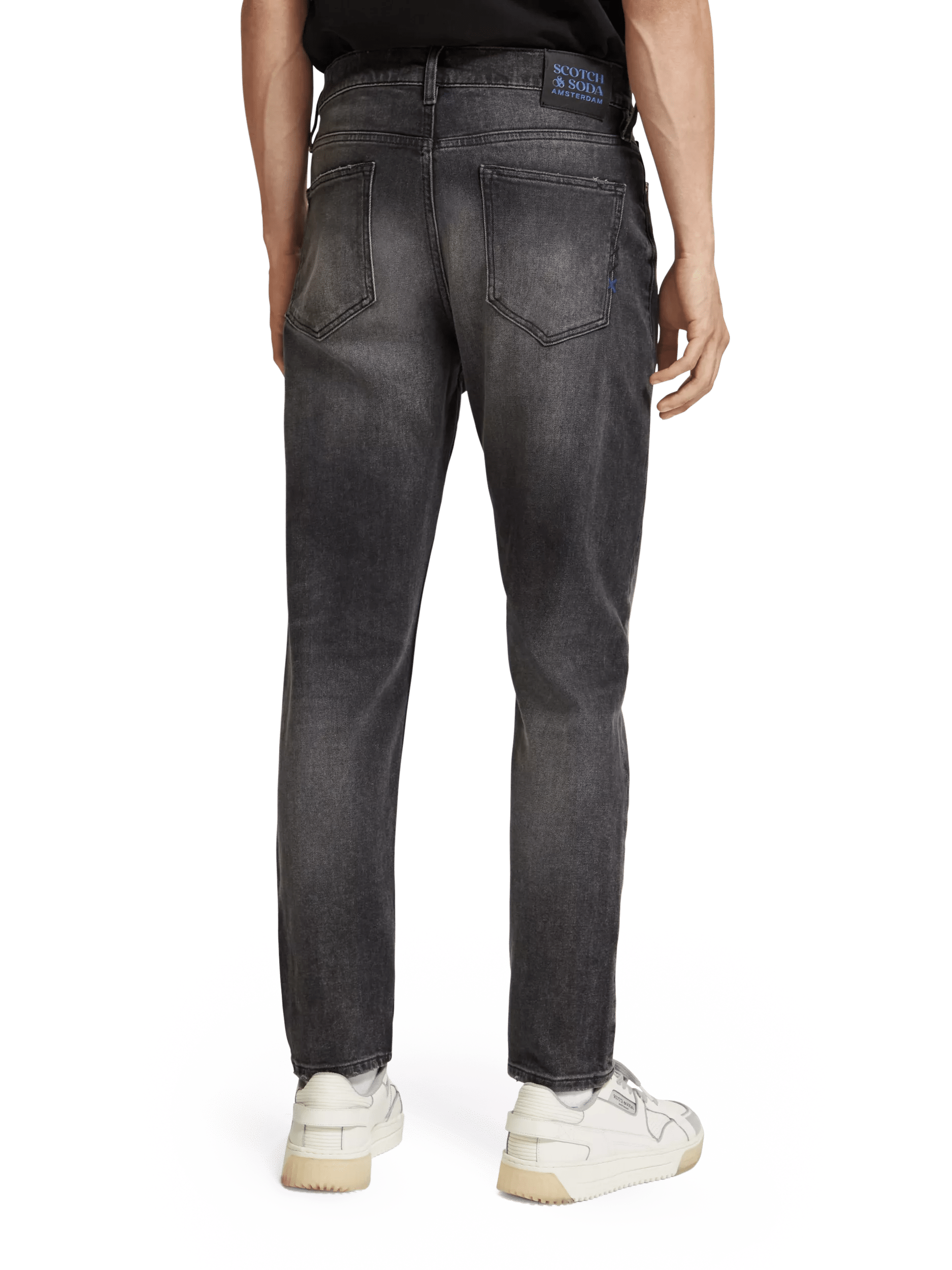 Scotch & Soda The Drop regular tapered jeans FIT-BCK